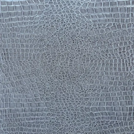 1 Yard Faux Crocodile Vinyl Fabric For Upholstery Handbags Wallets Crafts 54 Inch Width Dark Cgocolate {5}