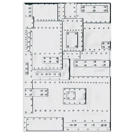 Sizzix 3D Texture Fades Embossing Folder A5 by Tim Holtz-Foundry {3}