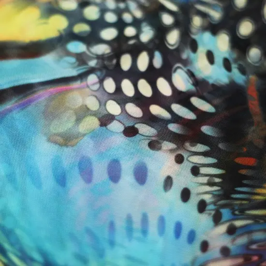 Aquarius Fabric 4 Way Stretch Poly Spandex Foil {5}