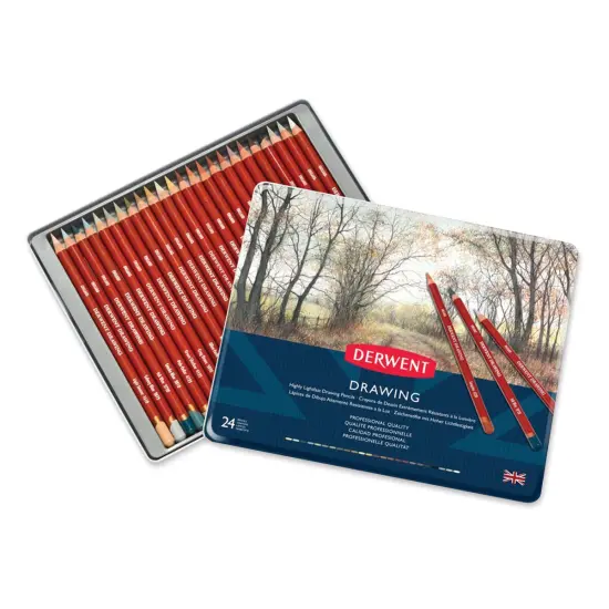 Derwent Drawing Pencil Set - Set of 24 {2}