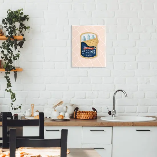 Stupell Industries Nautical Sardines Tin Wall Plaque, design by Sandra Picco {2}