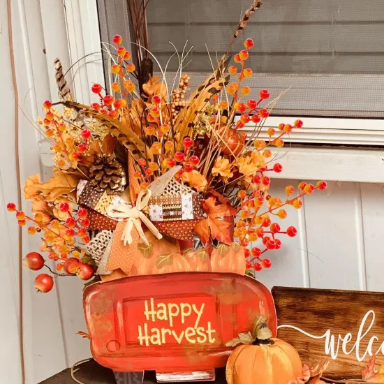 8 Pcs Artificial Fall Berry Stems - 16.5 Inch {5}