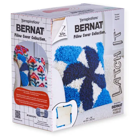 Bernat Latch It Pillow-Pinwheel {3}