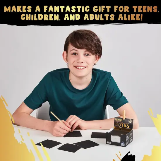 Scratch Art for Kids - Crafts for Ages 8-12, Fun Creative Craft Activities for Kids, Teens, Summer, Camping, Travel, Gifts for Girls {5}