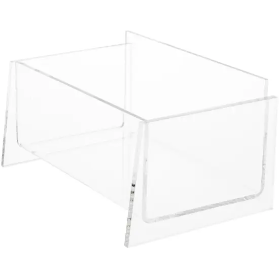 Plymor Clear Acrylic Postcard Literature Holder (Countertop), Fits 5.8" x 4.1" Items {1}