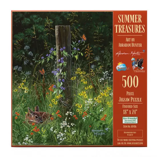 Sunsout Summer Treasures 500 pc Jigsaw Puzzle 69486 {4}