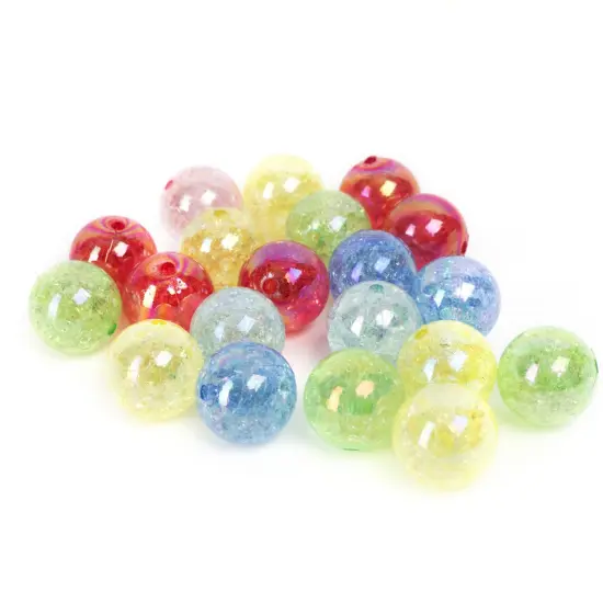 CousinDIY Bubblegum Bead 20mm 20/Pkg-Pearlized {2}
