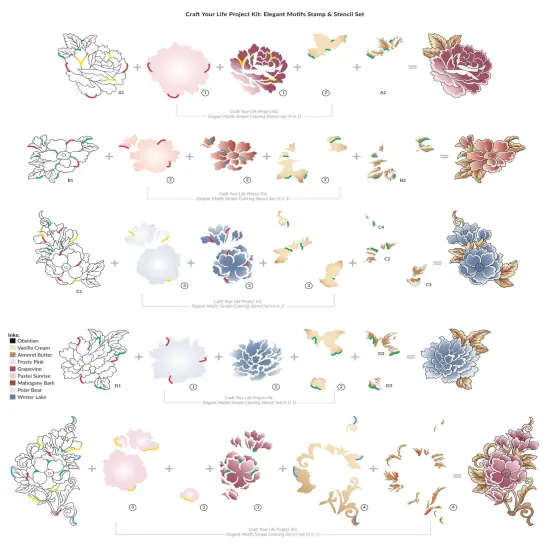 Craft Your Life Project Kit: Elegant Motifs {3}