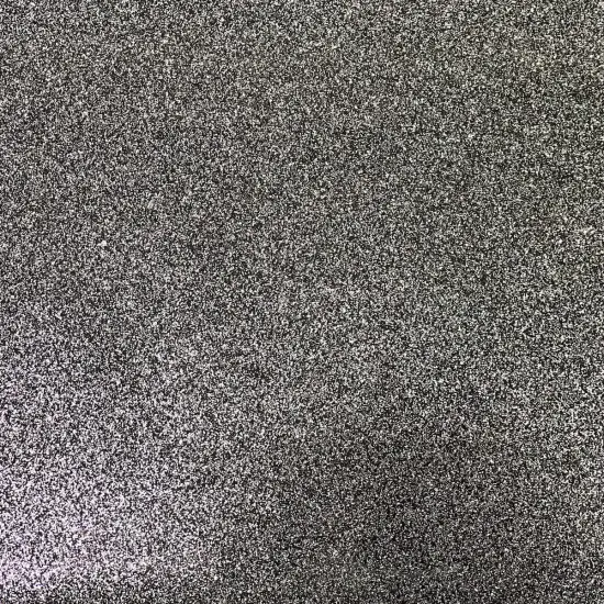 1 Yard Sparkle Glitter Faux Vinyl Fabric Shiny Upholstery Automotive Craft Material 54" Width Charcoal Gray {1}