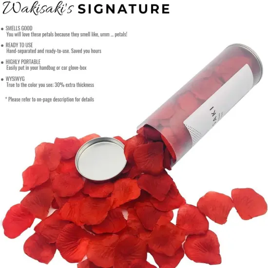 Artificial Silk Rose Petals for Wedding Flower Petals for Romantic Special Night, for Proposal, Anniversary {4}