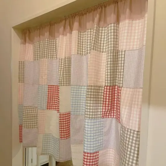 8Pcs Big Flowers Square Cotton Fabrics - 20" x 20" {4}