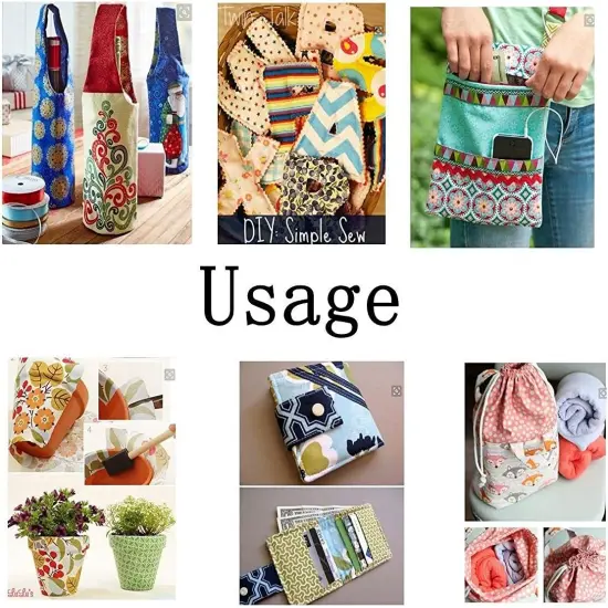 Quilting Fabric, 50pcs 12" x 12" (30cm x 30cm) Cotton Craft Fabric {6}