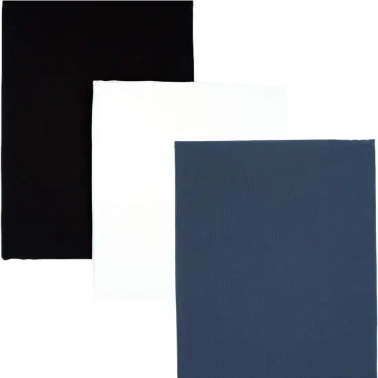 Black 100% Cotton Fabric by The Yard for Sewing DIY,39 x 55inches (100x140cm) (Black Solid) {6}