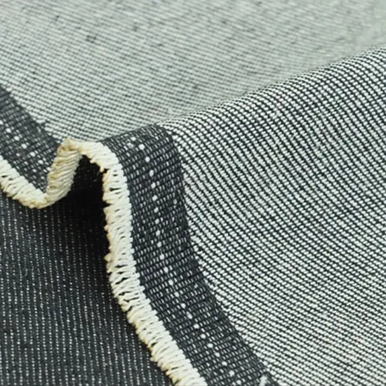 Black Denim Cotton Fabric &ndash; 178cm (3 Yard Pre Cut) {2}