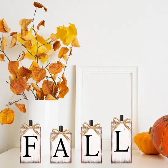Fall Table Sign Fall Decorations {4}