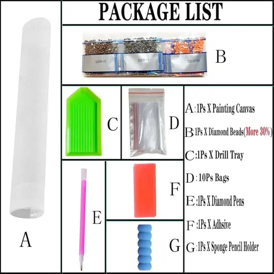 Diamond Painting Kits for Adults,5D Full Round Drill Diamond Art Yellow Flowers,DIY Diamond Dots with Paint by Diamonds Painting Kit for Home Decor 12x16inch {4}