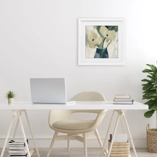 Stupell Industries Simple Yellow Petals Framed Print Under Glass, design by Elara Yasna {2}