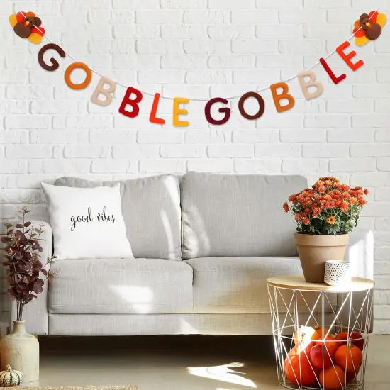Thanksgiving Felt Banner (Thanksgiving) {4}