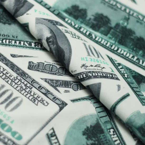 Benjamin Printed Poly Spandex With Foil {6}