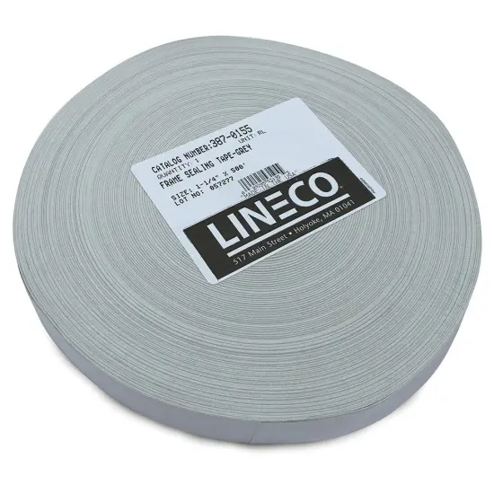 Lineco Self-Adhesive Frame Sealing Tape, 1.25 inch X 500 Foot Roll, Blue/Gray (387-0155) {1}