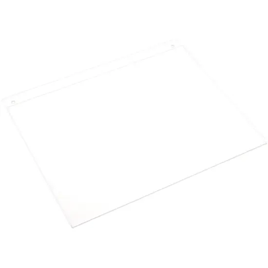 Plymor Clear Acrylic Sign Display / Literature Holder (Wall-Mount), 14" W x 11" H {1}