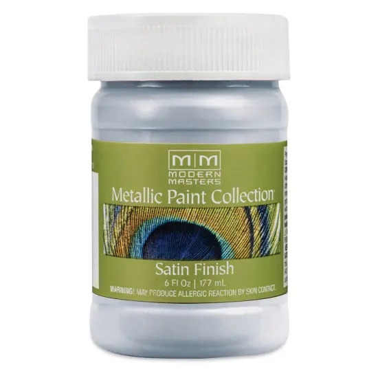 Modern Masters Metallic Paint - Flash Blue, 177 ml jar {1}