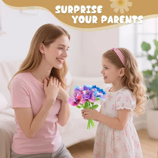 DIY Art Flower Toys {6}