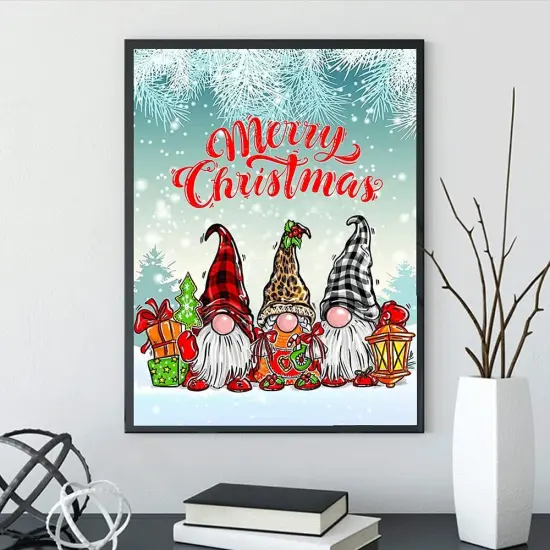 DIY 5D Diamond Painting Christmas by Number Kits 11.8X15.7inch {2}