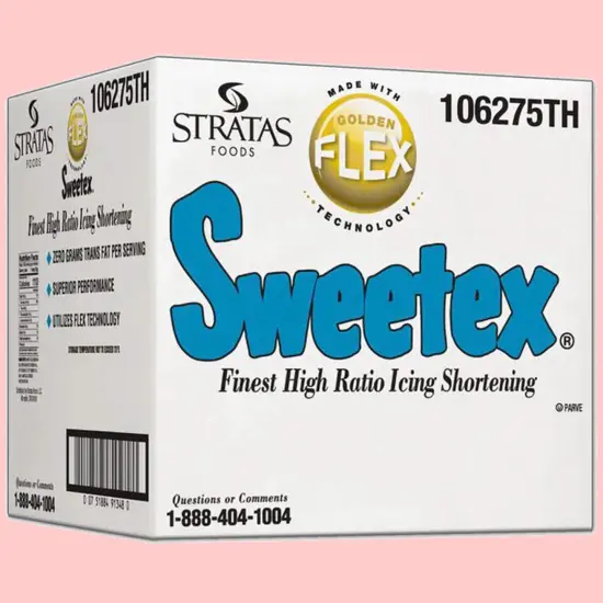 Sweetex Golden Flex High Ratio Cake & Icing Shortening 3 lb {5}