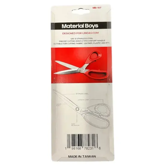 Linda's - 9 Inch Stainless Steel Fabric Scissors {3}