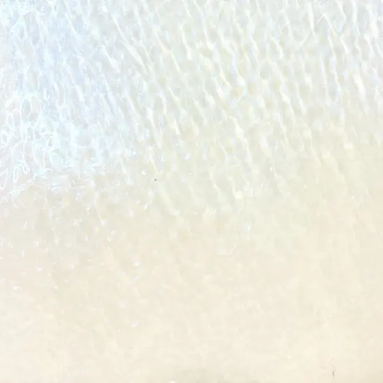 Wissmach CRYSTAL English Muffle Stained Glass Sheet &ndash; Vintage Ripple Textured Art Glass for Mosaics, Panels, Lamps & DIY Crafts | Hand-selected by The Little Flowers {1}