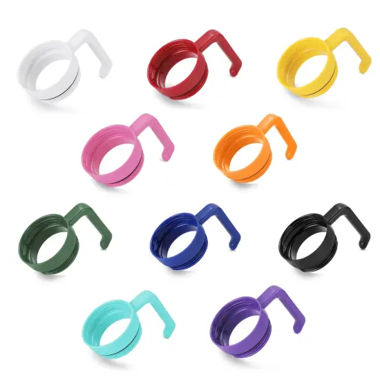 MakerFlo Tumbler Handle for 30oz & 40oz Tumblers &ndash; Twist-On, Twist-Off Craft Accessory, Ergonomic Grip, Leak-Proof Lid, Ideal for Craft and Personalization - Epoxy White {3}