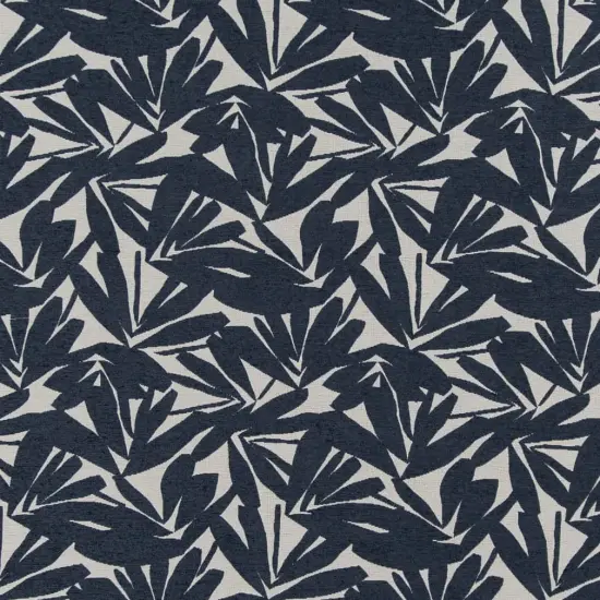 Upholstery Fabric - Blue Leaves,Tropical & Botanical Upholstery Fabric 54 Inches" {1}