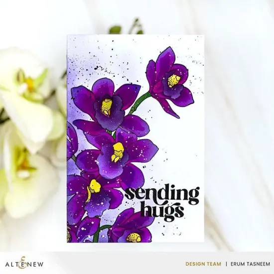 Build-A-Garden: Alluring Orchids Add-on Die Set {5}