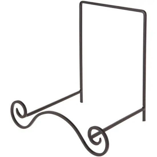 Bard's Wrought Iron Bowl or Deep Platter Stand, 9.375" H x 10.25" W x 7.625" D (For 12" - 16" Bowls or Deep Platters) {1}