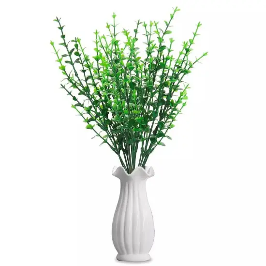 Artificial Eucalyptus Stems Plants Greenery Decor Leaves {2}