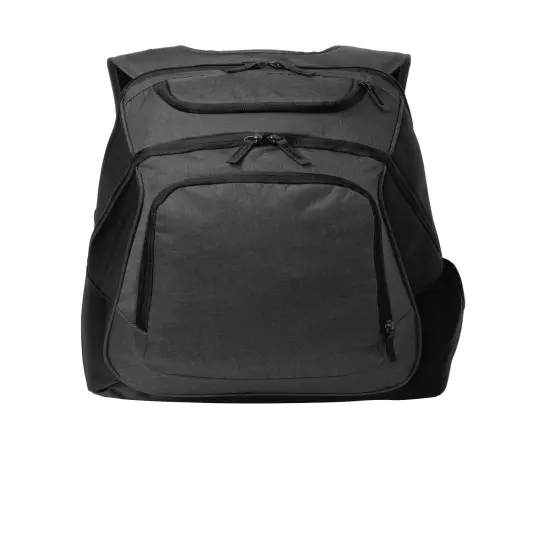 Port Authority&reg; Exec Backpack Graphite Heath/Black {1}