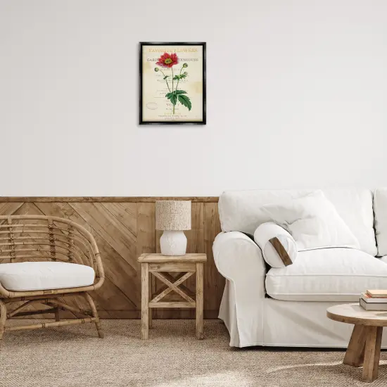 Stupell Industries Garden Greenhouse Vintage Flower Floating Frame By Susan Arnot {2}