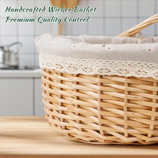 Picnic Basket for 2 with Table and Blanket, Collapsible Cooler Bag Insulated, Picnic Set for Beach, Picnic Hamper, Picnic Date Essentials for Outdoor, Picnic Accessories, Wedding {2}