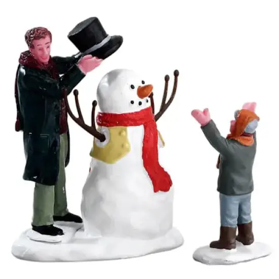 Lemax Sharp-Dressed Snowman (Set of 2) {1}