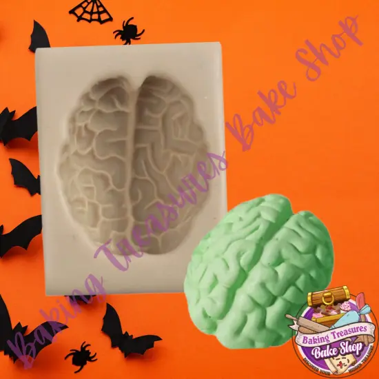 Human Brain Silicone Mold {4}