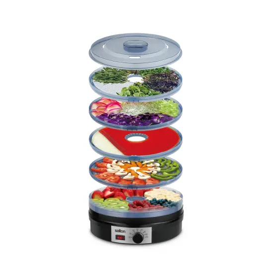 Salton Food Dehydrator Black {6}