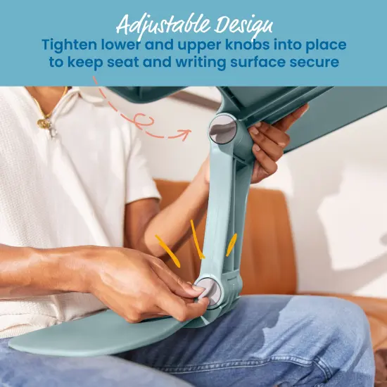 The Surf Folding Portable Lap Desk, Large, Flexible Seating Sage {5}