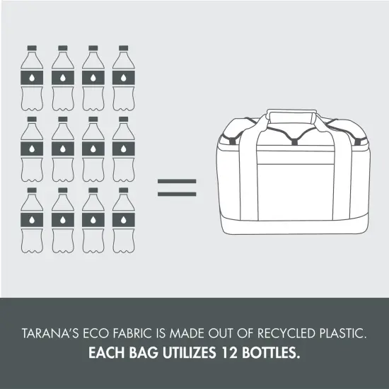 NFL Tarana 12-can Superthick Recycled Cooler Black {6}