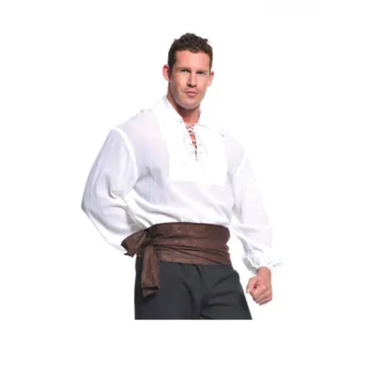 Pirate Adult Costume White Shirt {1}