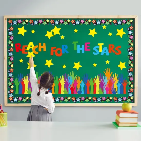 136 Pcs Reach for The Stars Classroom Decor {2}