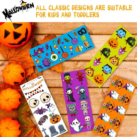 50-Sheet Halloween Stickers - 660pcs {5}