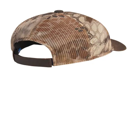 Port Authority&reg; Pigment Print Camouflage Mesh Back Cap Realtree Edge/ Brown {5}