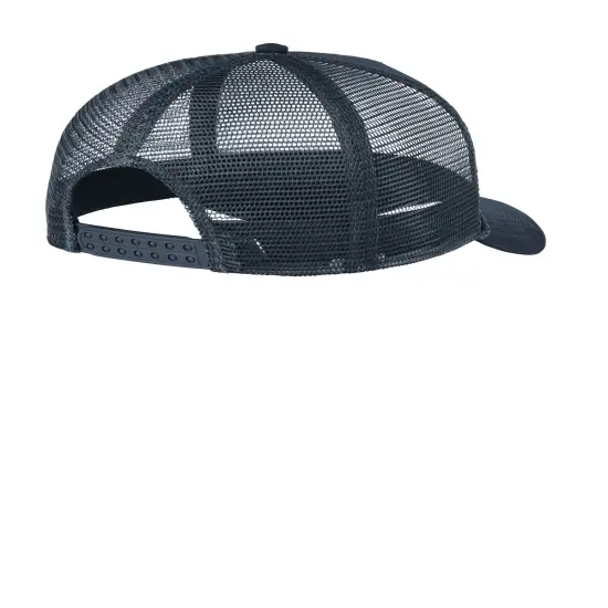 Port Authority&reg; 5-Panel Snapback Cap Red {7}