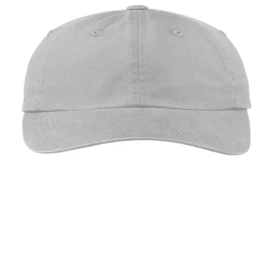 Port Authority&reg; Garment Washed Cap Chrome {2}